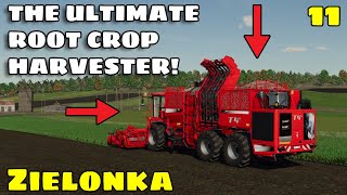 THIS HARVESTER IS INSANE! - Zielonka Ep 11 - Farming Simulator 22 Premium Expansion