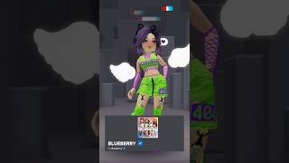 Cyberpunk Vibes #roblox #dressup #fashion #wearblueberry #shorts