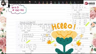 Matrices (Multiplication, Identity, Zero, Square)