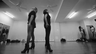 Nicki Minaj Beyoncé dance rehearsal