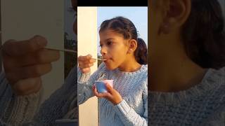 ।। Enjoying Ice Cream In Winters by Baskin Robbins ।। #Viral #Shorts #Video #food #foodlover #foodie