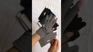 Guantes De Protección Solar De Verano Sin Género Medio Dedo