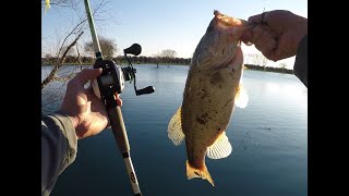 Tough POST FRONTAL Bass Fishing