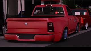 Bagged Dodge Ram On ROBLOX! | Custom ROBLOX Truck Builds (READ DESC!)