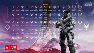 LIVE - HALO INFINITE - Ranked + Squad Battle