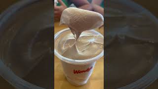 99 cents frosty summer deal worth every penny on a hot day! #wendys #summ2024 #shorts