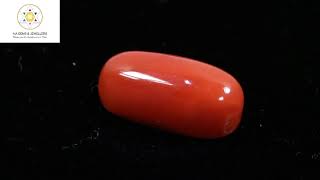 Buy 12.1 Carat Certified Red Coral Gemstone | aiagemstones.com