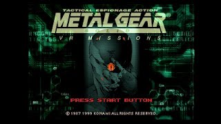 Metal Gear Solid: VR Missions [Sony PlayStation]