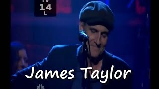 James Taylor  - Angels Of Fenway  6-18-15 Late Late Show