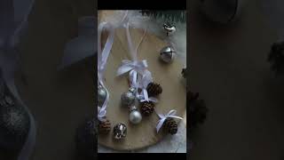 🎄Christmas DIY 🎄 Addobbi natalizi fai da te con una pigna 🎄