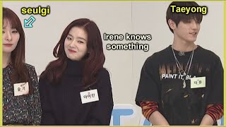 TAEYONG AND SEULGI VS IRENE | SM FUN