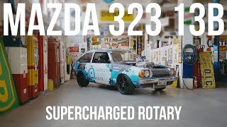 Mazda 323 Bug-Eye 1977 | 13B Supercharged Rotary | 370 RWHP | Sony A7RIII Video