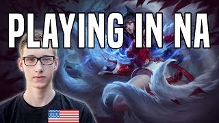 Bjergsen - Playing in NA..