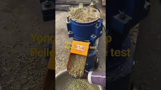 Feed pellet machine test video #machine