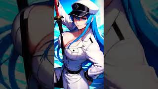 Esdeath of "Akagame no Kill" 🔥 #anime #art #ai