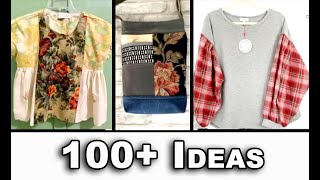 100+ Compilation of Ideas for Upcycle Sewing | Thrift Flip Ideas