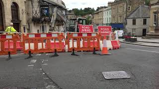 Frome Town Centre today July 14