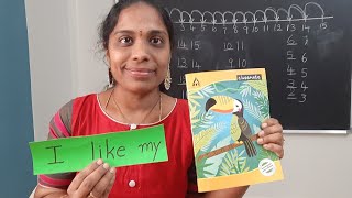 Sight word 'like'# How to frame sentences with sight word 'like'# UKG # PRESCHOOL VIDEOS