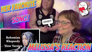 MELISSA'S REACTION TO - bohemian rhapsody - Queen (Putri Ariani Cover) (REACTION)