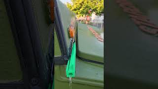 Popup Camper RV adjustable rain gutter