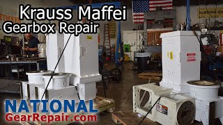 Krauss Maffei Gearbox Repair