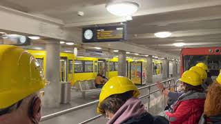 Berlin Subway Underground Convertible Cabrio Train Tunnel Tour , BVG