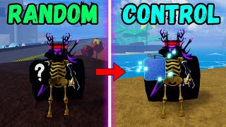 Trading a RANDOM Fruit To CONTROL in ONE VIDEO! (ROBLOX)