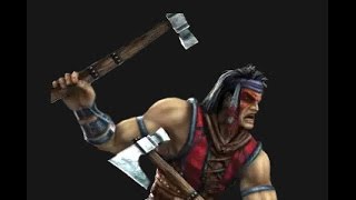 Nightwolf vs T Hawk  mugen  2017