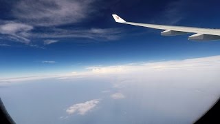 Nearly full flight video, Beijing to Seoul (Incheon), CA131, A330-300, Air China