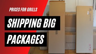 Costs of shipping big packages for your eBay Business. Try to keep the profits in your pocket!