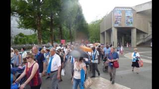 Lourdes 2017 6 Procesión Eucaristica-Santísimoaren prozezioa