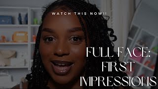 FULL FACE of FIRST IMPRESSIONS | E.L.F, NYX, Juvia's Place & MORE