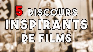 5 discours inspirants de films !!