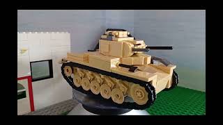 Brickmania Rats and Foxes instruction book Panzer II Ausf C Build and Review.