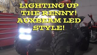 Lighting Up The Renegade! AuxBeam Cree LED 72watt Spot Flood Combo