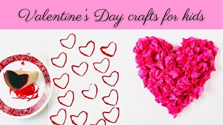 Valentine’s Day crafts & activities for toddlers and kids💖| Heart craft ideas❤️-Crafts with Toddler