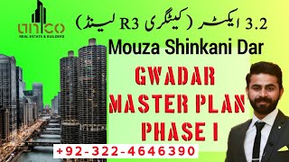 Gwadar Pakistan | Mouza Shinikani Dar | Master Plan | R3 Category | 3.2 Acre Open Land |