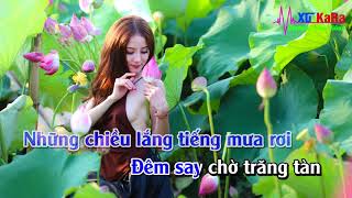 Đấp Mộ Cuộc Tình || Tone Nam || Nhạc Sóng || XG KaRa