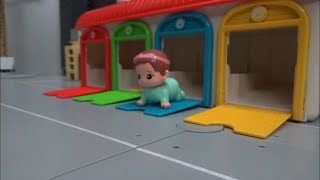 콩순이 동생 콩콩이 유모차 운전 장난감 놀이 Baby Doll Kongsuni Driving a stroller Toys Play