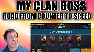 My Clan Boss Counter to Speed Change - Raid Shadow Legends