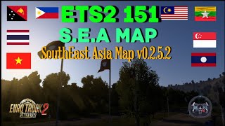 ETS2 1.51 | Southeast Asia Map V0.2.5.2 | Muang Xai (LA) - Luang Namtha (LA) | LOGITECH G29 PLAY