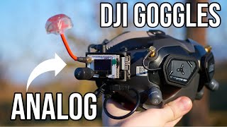 Analog on DJI Goggles... This Is The Best Way!   -  Uruav Analog Converter Review!