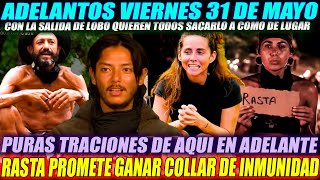 AVANCES VIERNES 31 DE MAYO | RASTA SE SIENTE TRACIONADO Y QUIEN GANA COLLAR DE INMUNIDAD