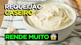 MELHOR RECEITA DE REQUEIJÃO TIPO CATUPIRY - FÁCIL E RÁPIDO *Caseira*