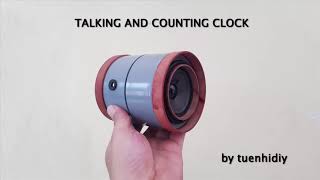 TALKING AND COUNTING CLOCK