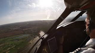 Global 6000 Landing Palma de Mallorca, Spain  (LEPA)