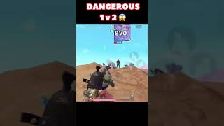 Dangerous 1v2 with Dailouge Pubg😍 #pubgmobile #pubg #shorts #viralshorts #pov