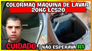 🔴COLORMAQ MAQUINA, TANQUINHO 20KG LCS20 | Análise / Cuidado Nesse Ponto