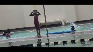 Zamani Ariah Aaliyah Swim practice part 1