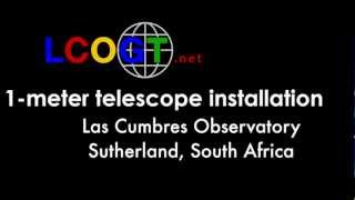 Installing telescopes in South Africa